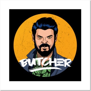 billy butcher Posters and Art